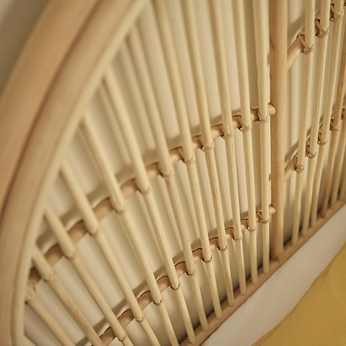 Cabecero de ratán 140 cm - Image 4