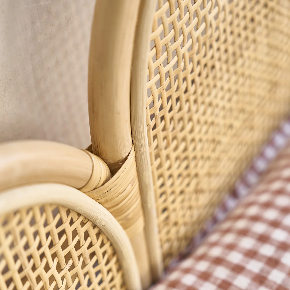 Cabecero de ratán y rejilla 160 cm - Image 6
