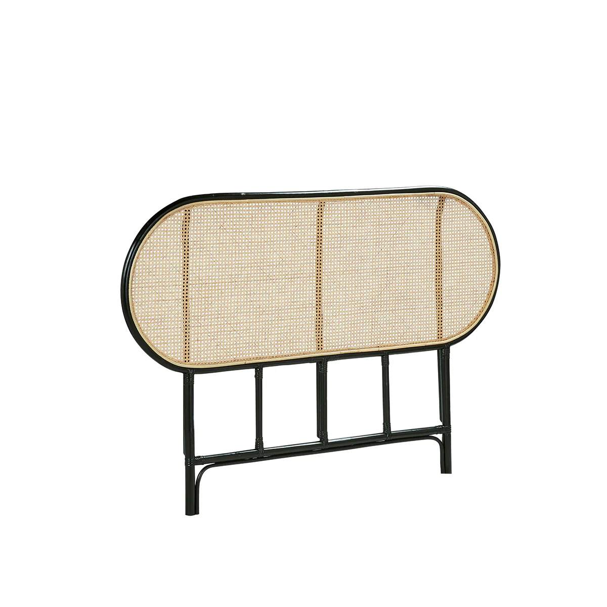 Cabecero de rejilla y ratán 160 cm - Image 3