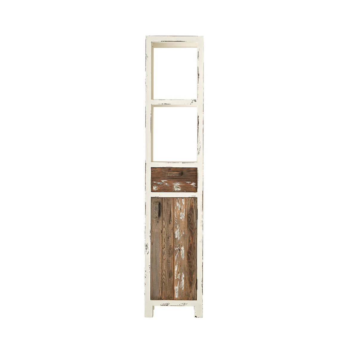 Columna de baño de madera maciza reciclada 170 cm - Image 2