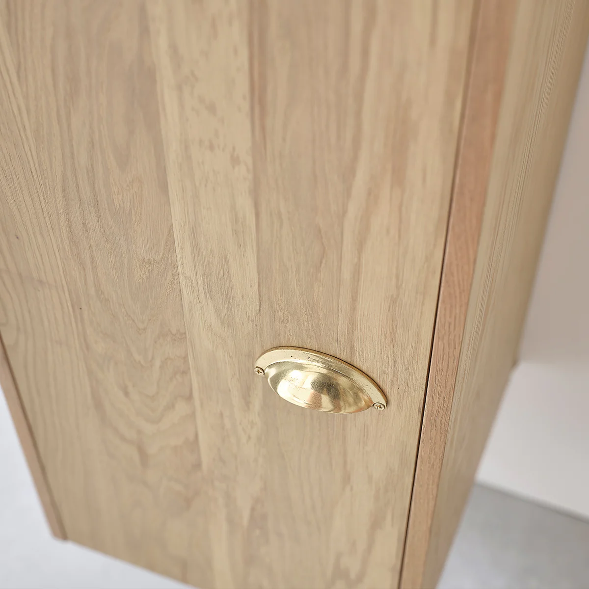 Columna de baño de roble macizo de 150 cm - Image 5