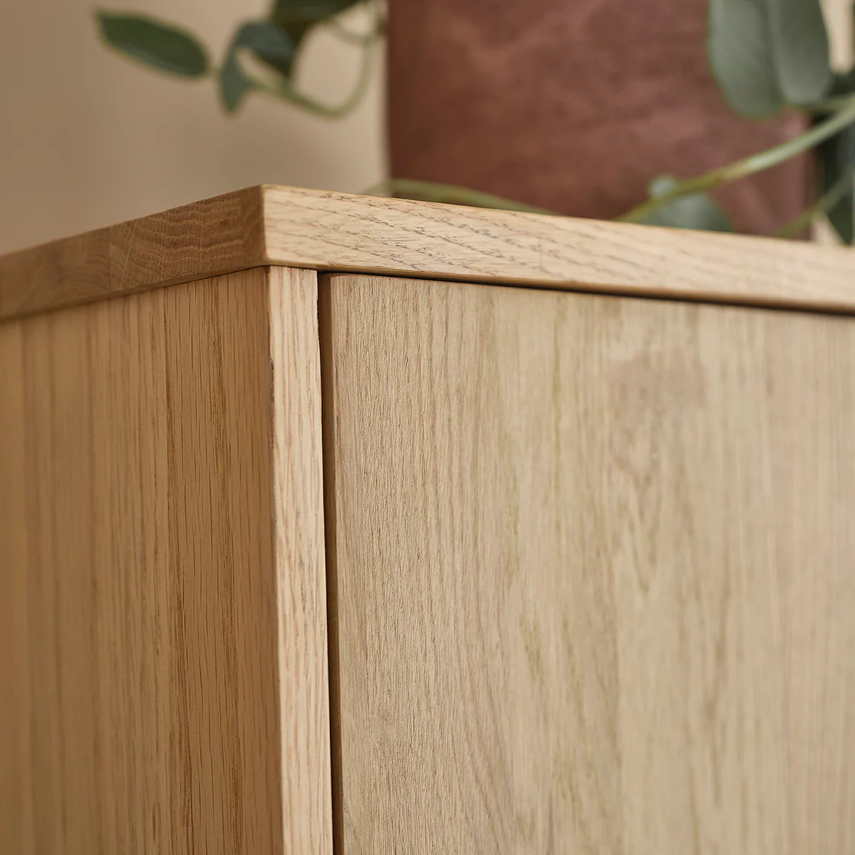 Columna de baño de roble macizo de 150 cm - Image 5