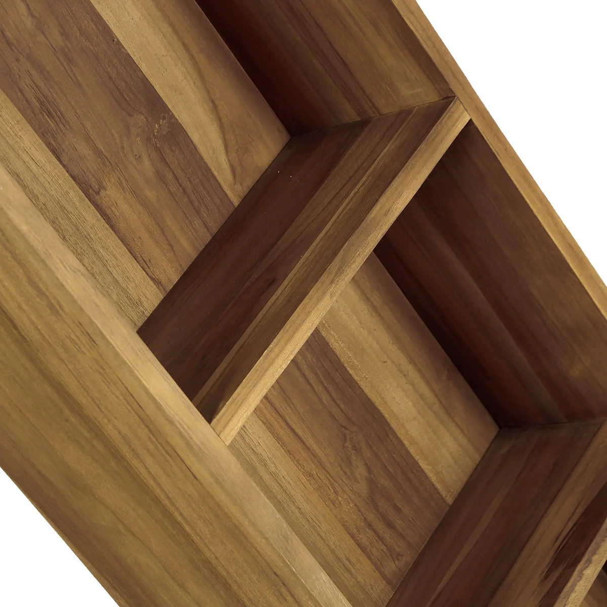 Columna de baño de teca maciza suspendida 120 cm - Image 4