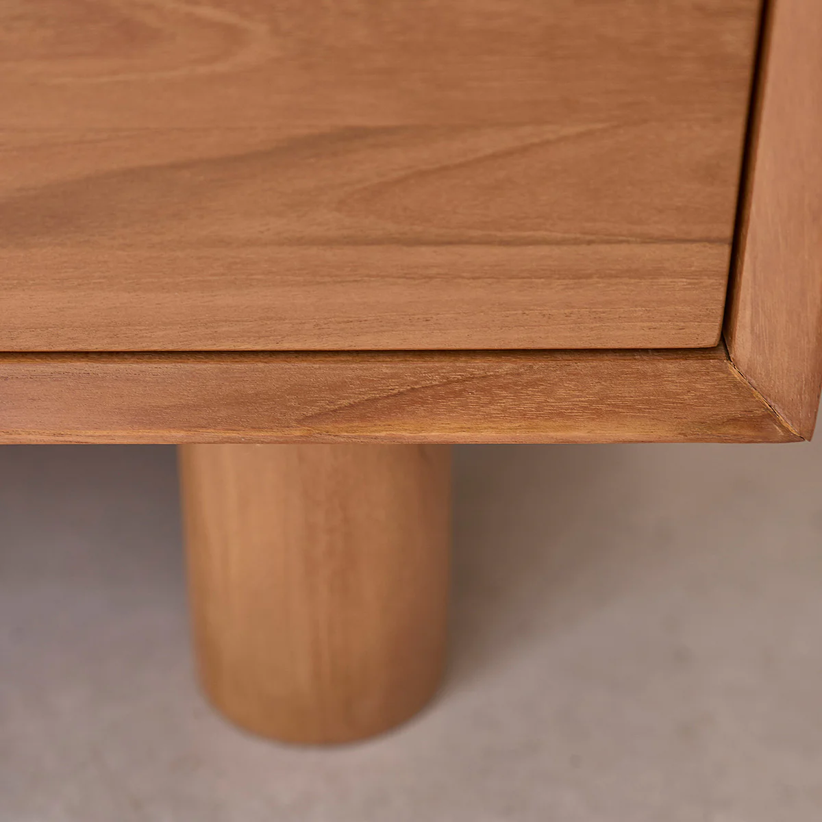 Cómoda de madera de teca 80 cm - Image 7