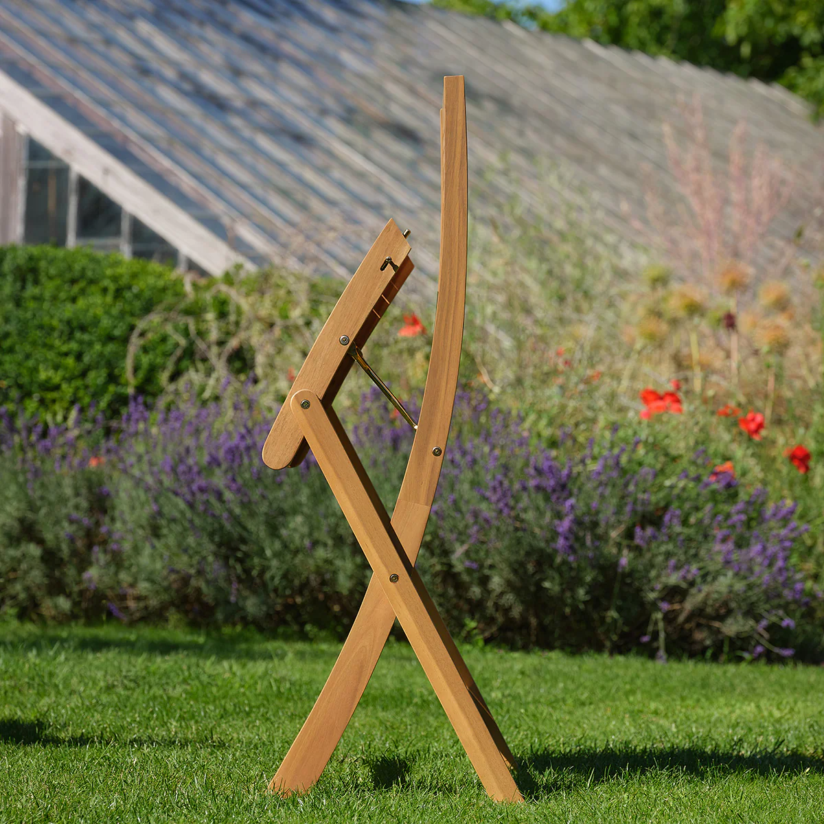 Conjunto de jardín de acacia maciza aceitada para 8 personas. - Image 9