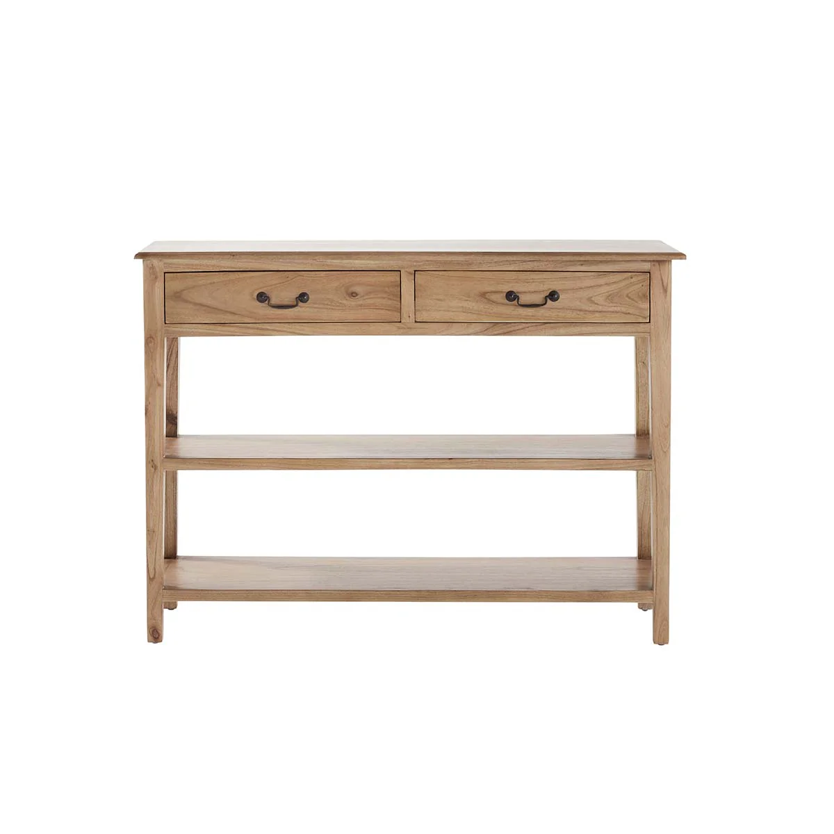 Consola de mindi macizo 120 cm - Image 2