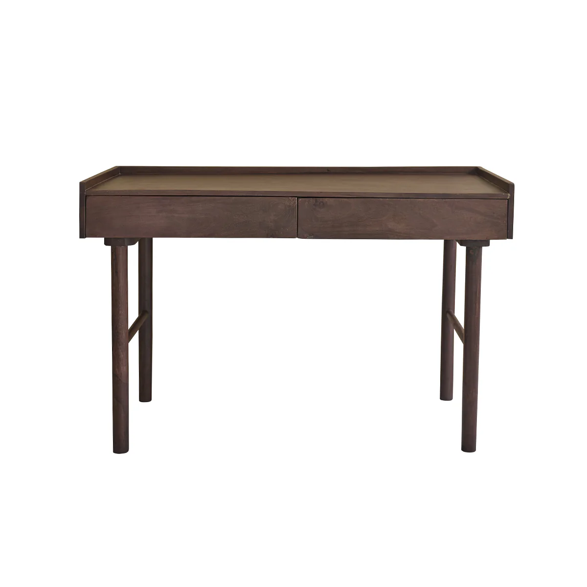 Escritorio de mango macizo de 125 cm - Image 2