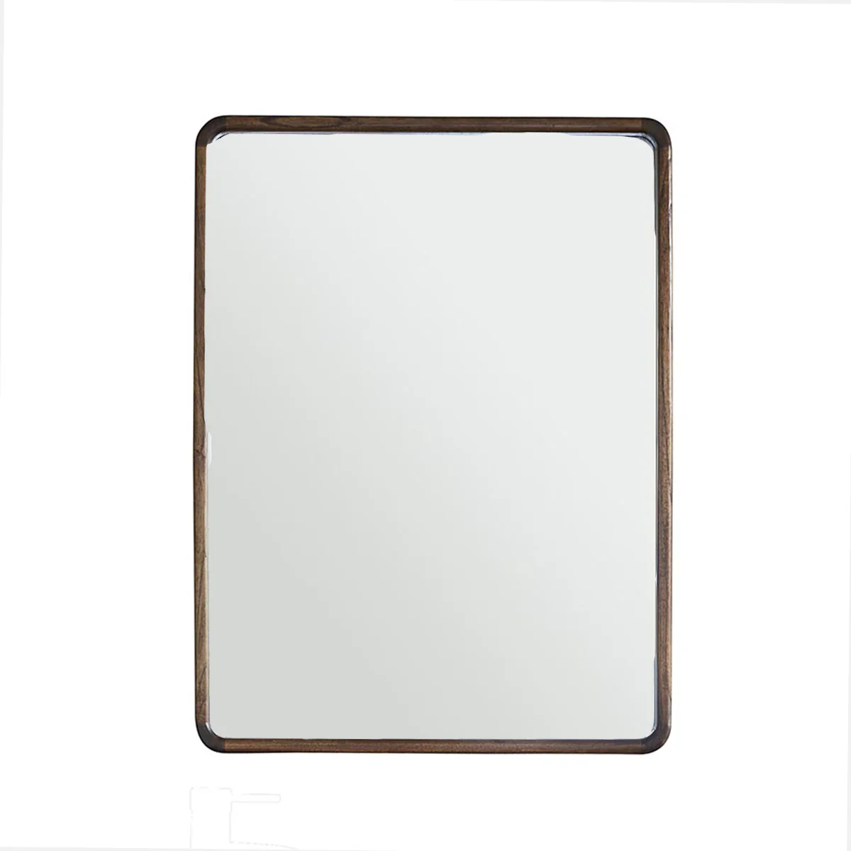 Espejo de mindi macizo rectangular 80x60 cm - Image 2