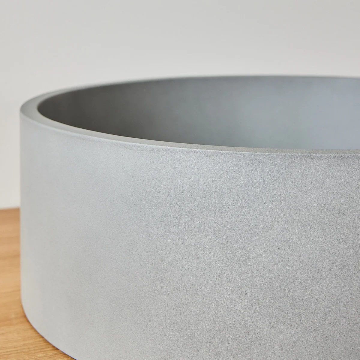 Lavabo de hormigón gris Ø37 cm - Image 3