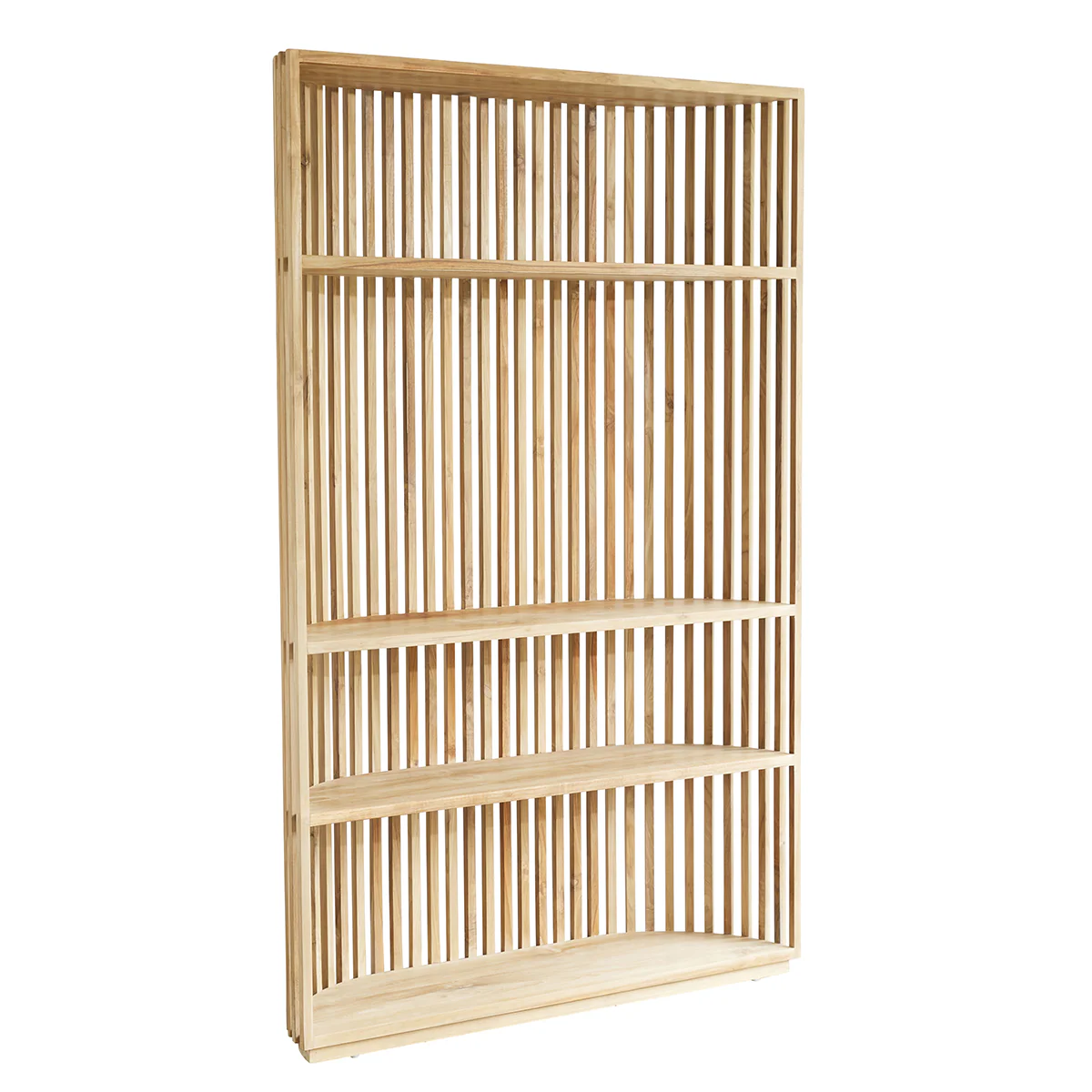Librería de teca maciza 120 cm - Image 3