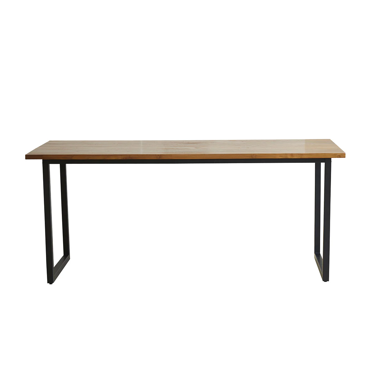 Mesa de teca maciza y metal 8 pers. - Image 2