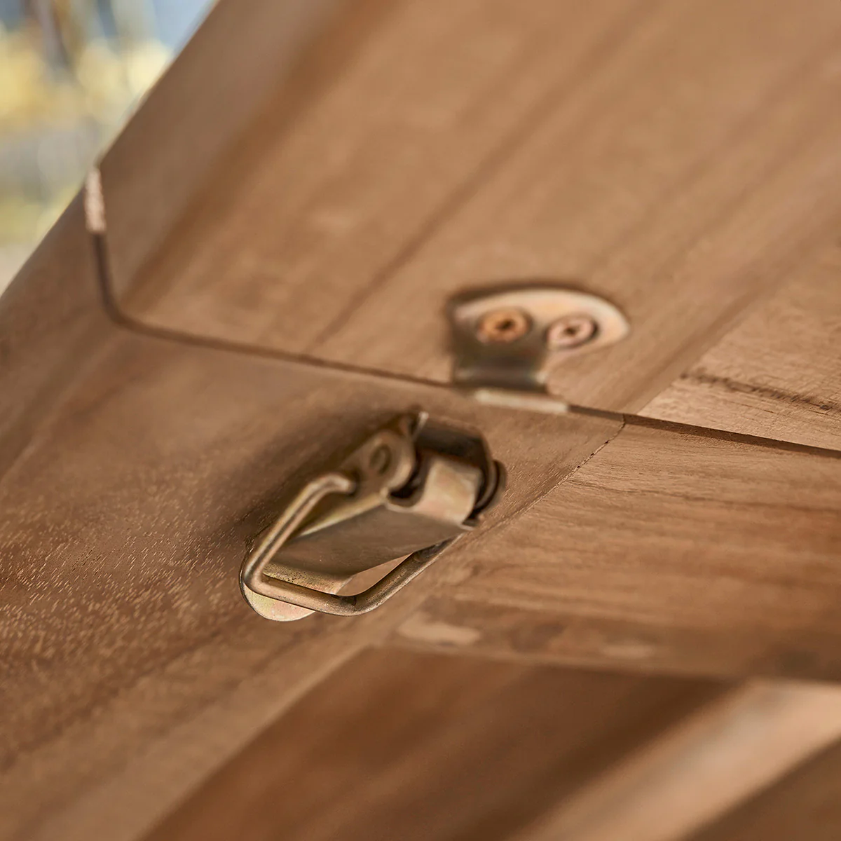 Mesa de exterior extensible de teca maciza para 8/10 pers. - Image 6
