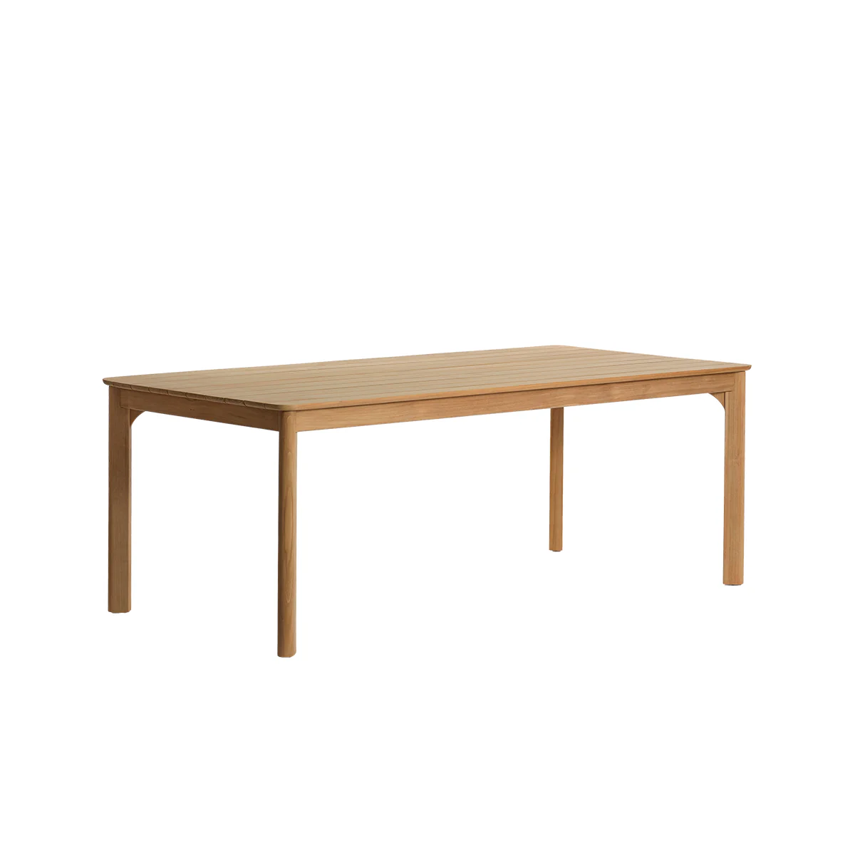 Mesa de jardín de teca maciza para 8 personas. - Image 2
