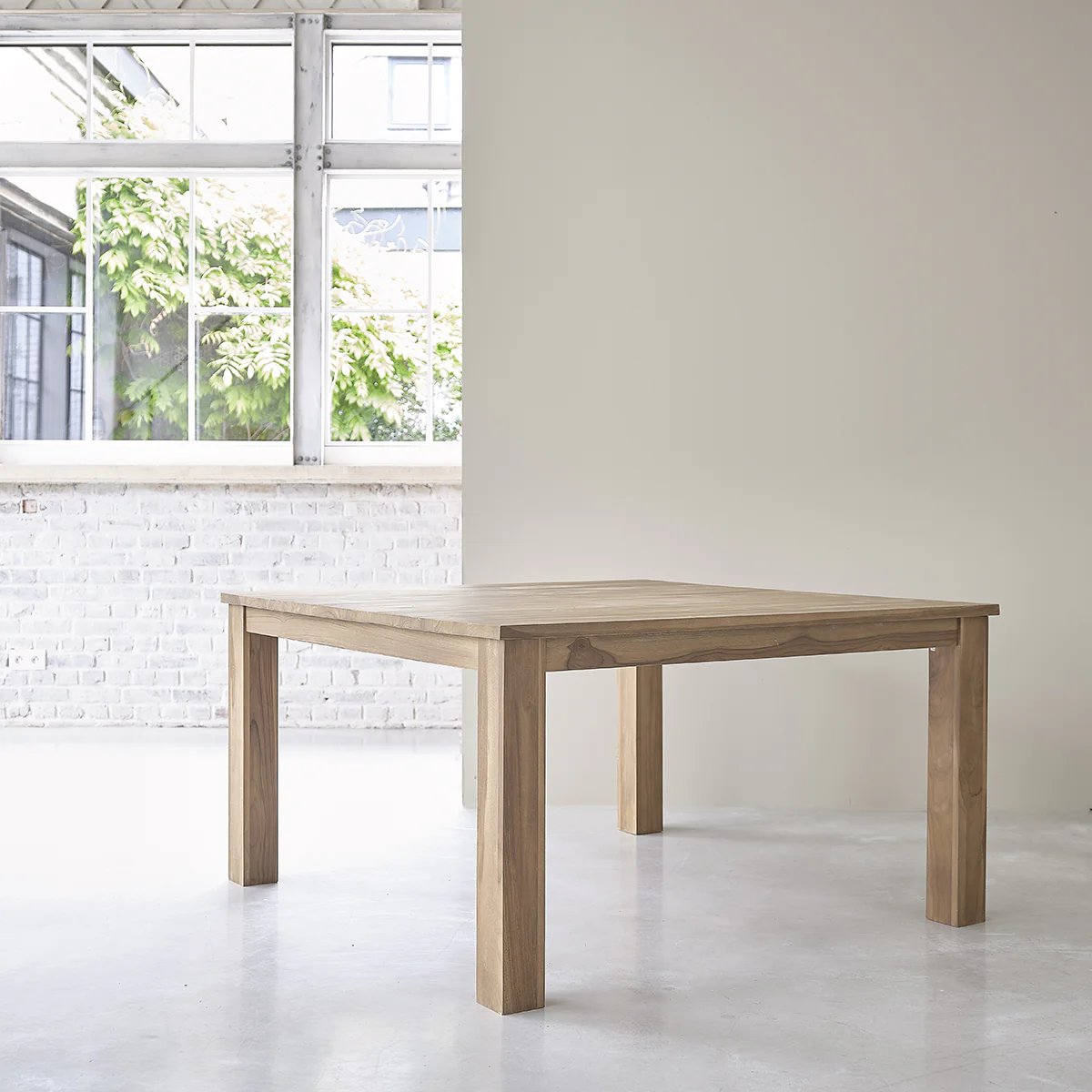 Mesa de teca maciza 8 pers. - Image 4