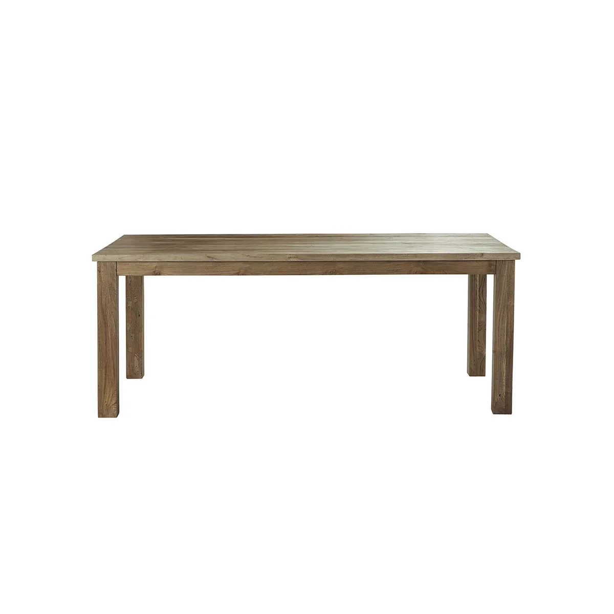 Mesa de teca maciza reciclada para 8 pers. - Image 2