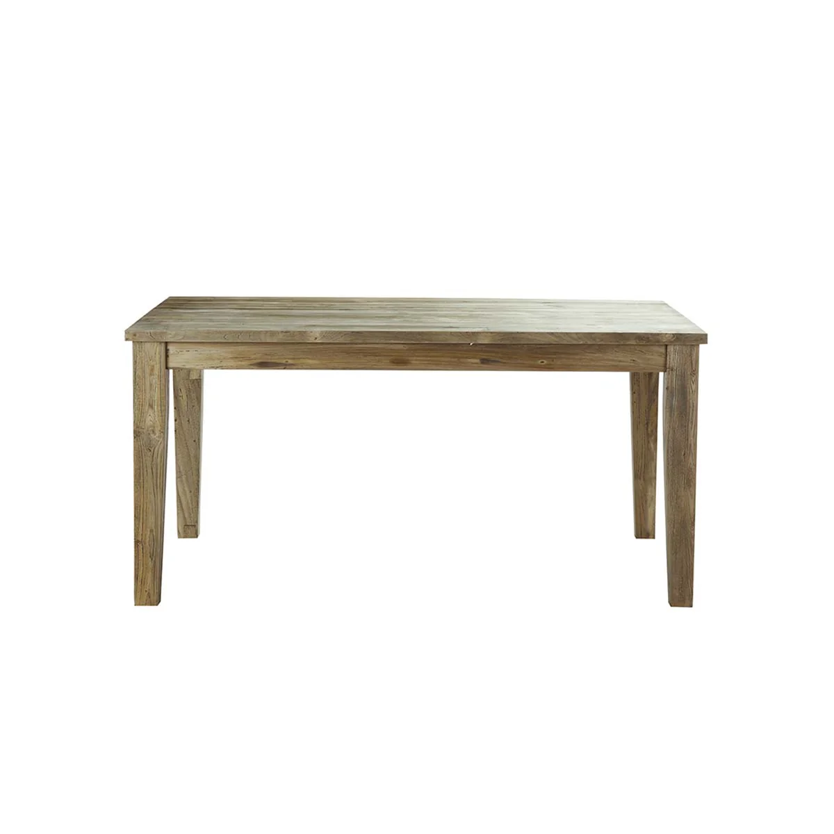 Mesa extensible de teca maciza reciclada para 12 pers. - Image 2