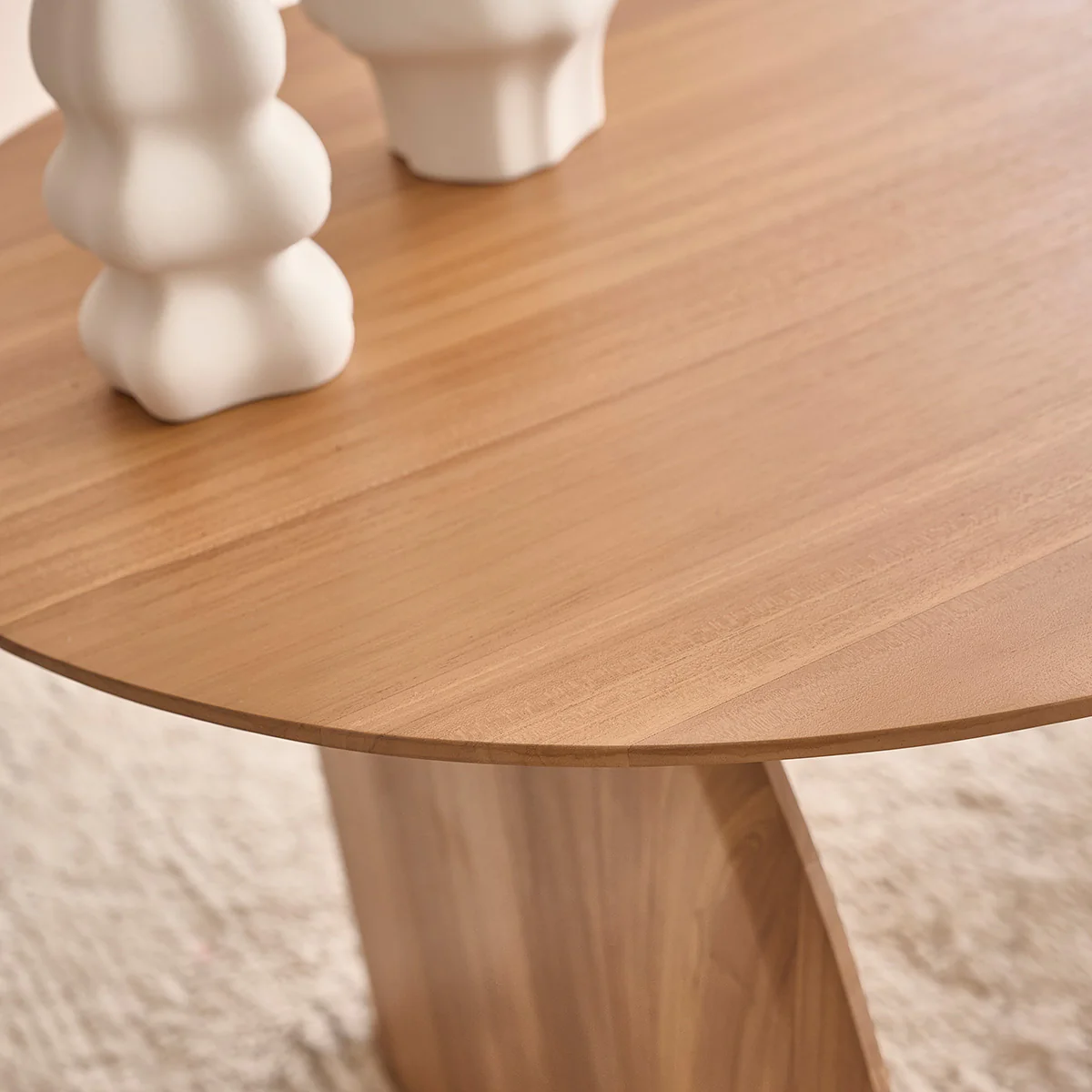 Mesa de teca maciza para 6/8 pers. - Image 4