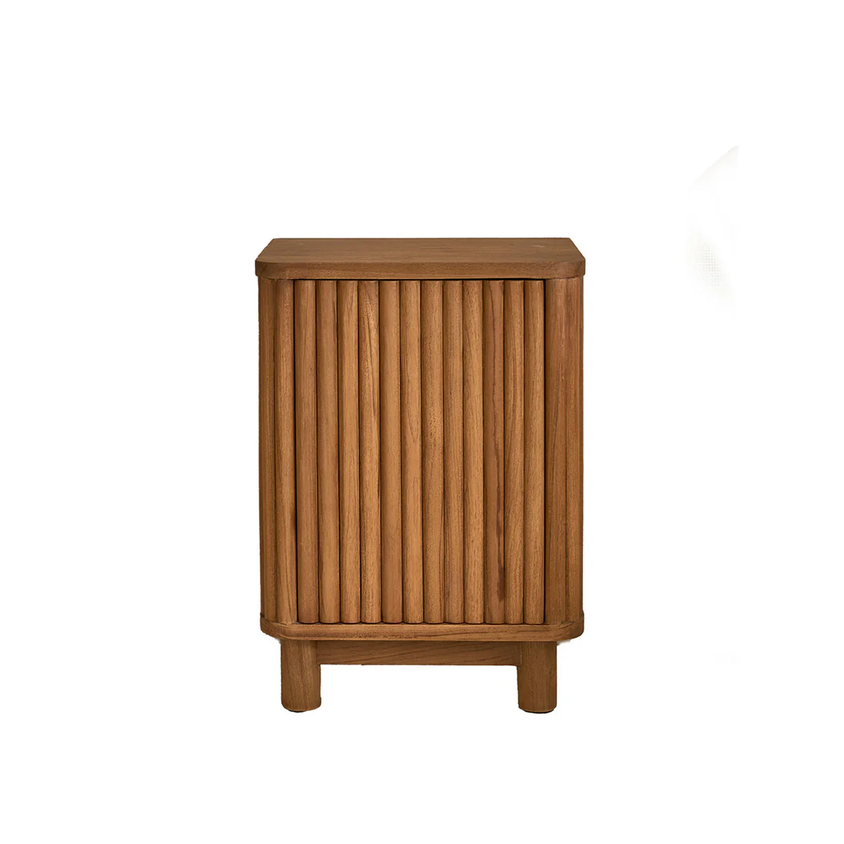 Mesita de noche de madera de teca - Image 2
