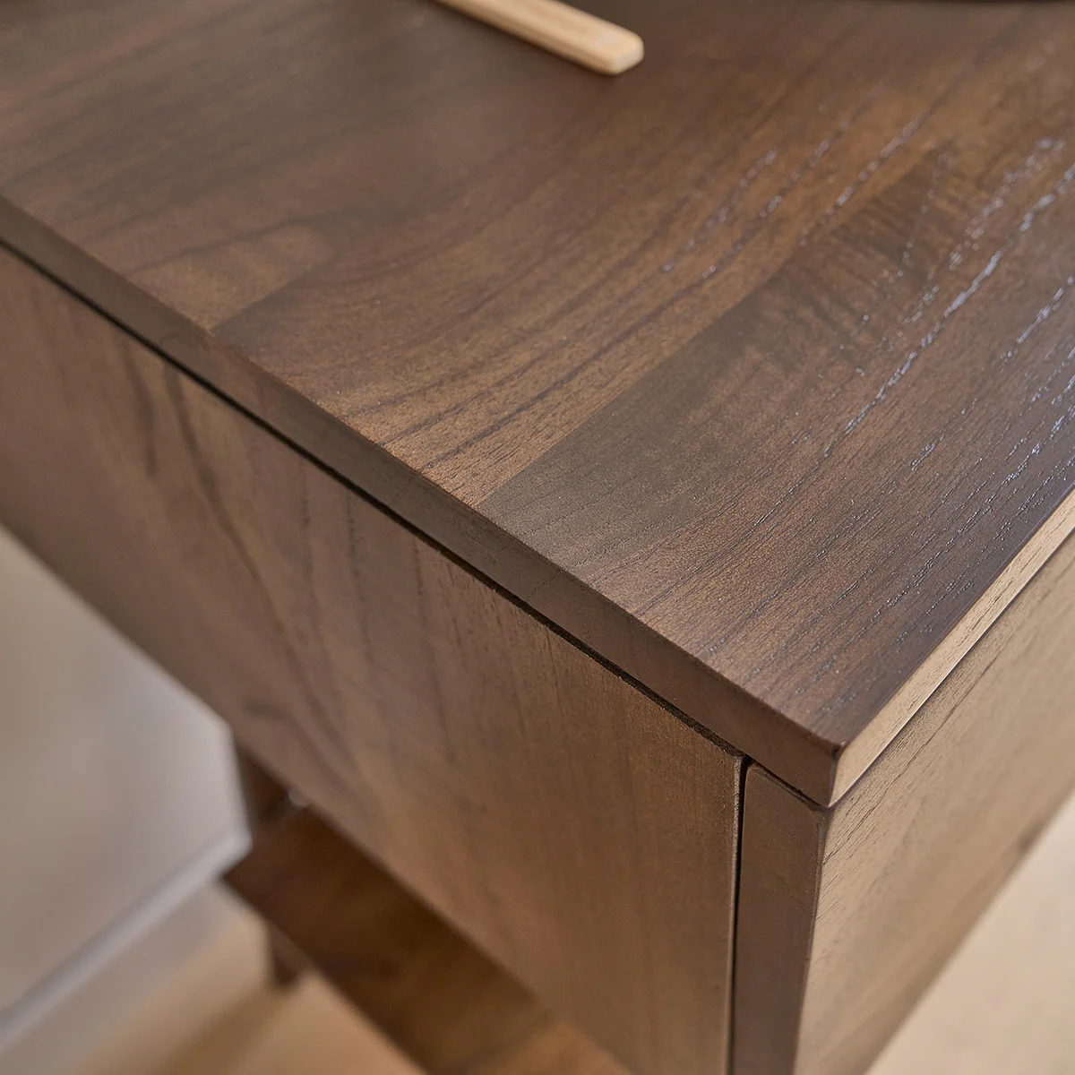 Mueble de baño de mindi macizo 80 cm - Image 6