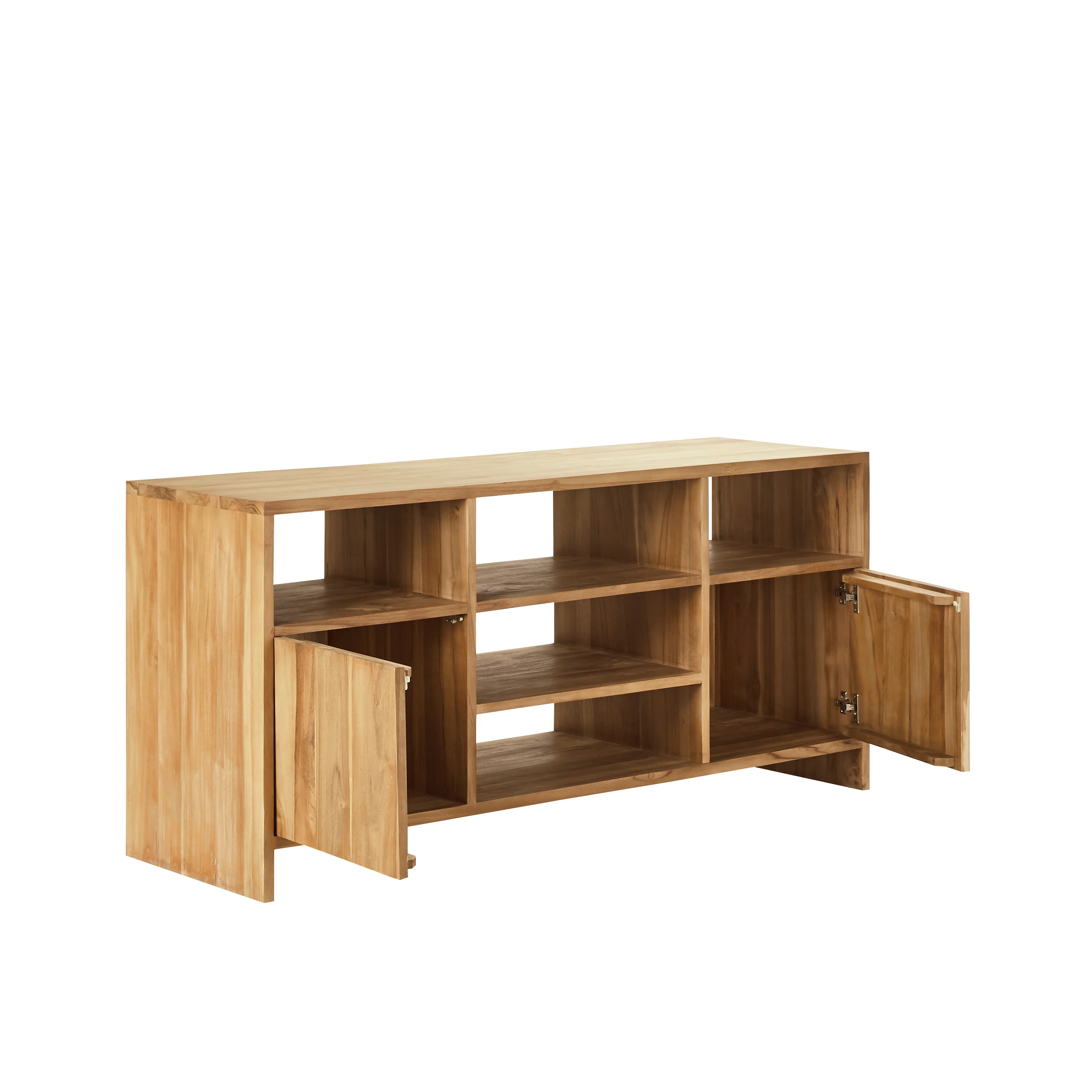 Mueble de lavabo de teca maciza 160 cm - Image 3