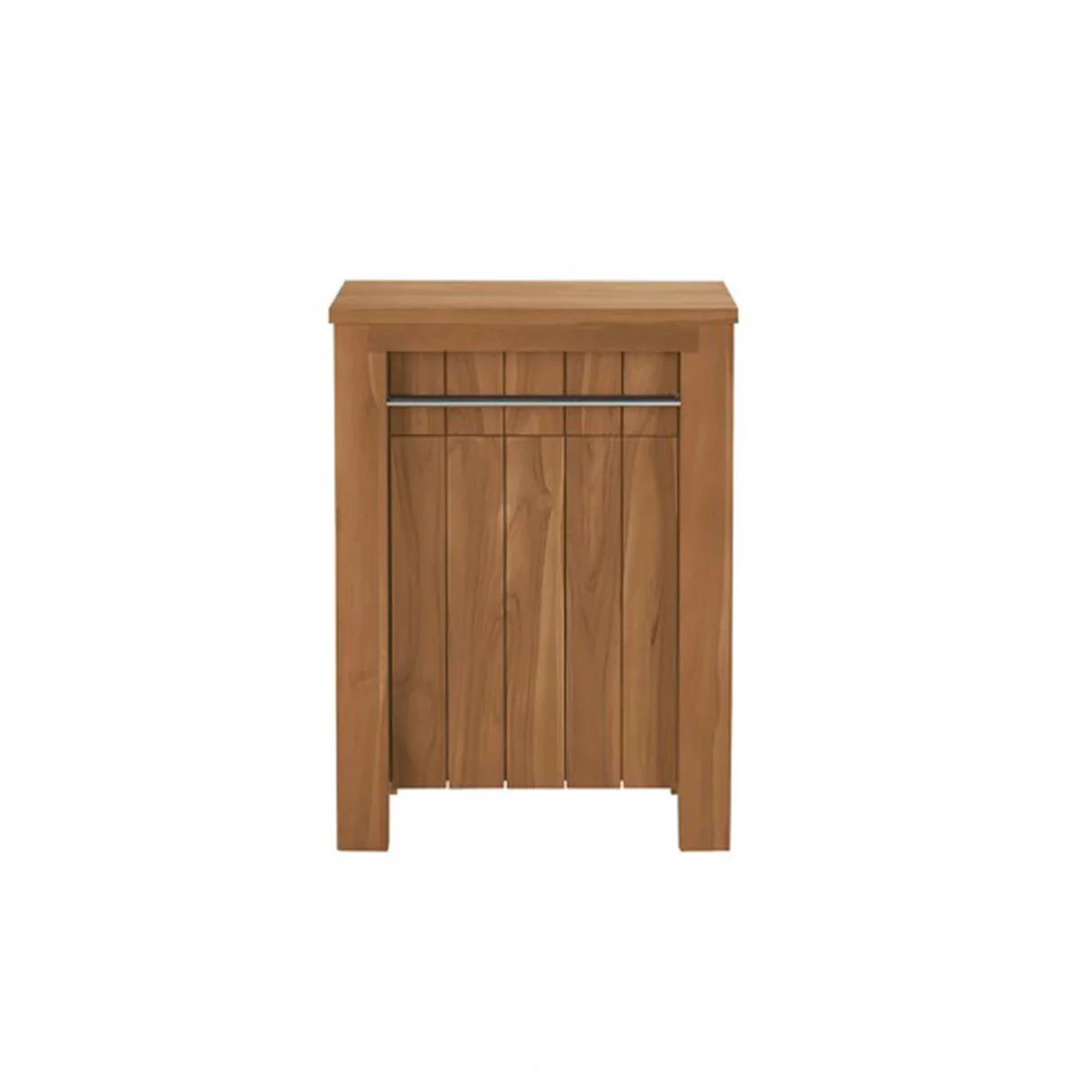 Mueble de lavabo de teca maciza 60 cm - Image 2