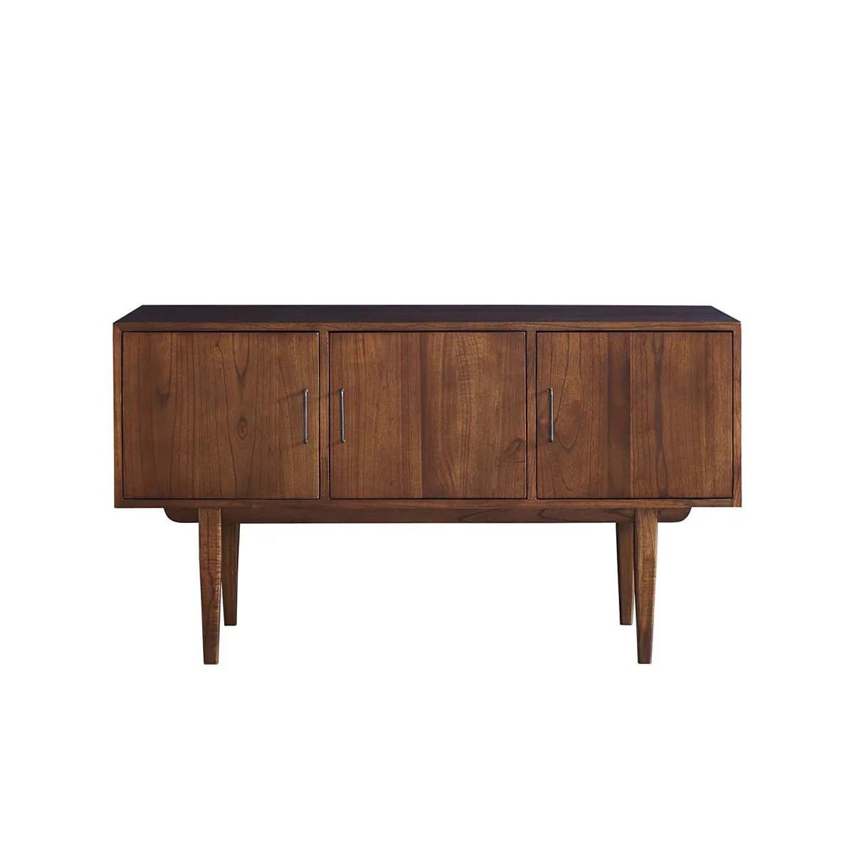 Mueble de baño de mindi macizo 135 cm doble tablero - Image 2