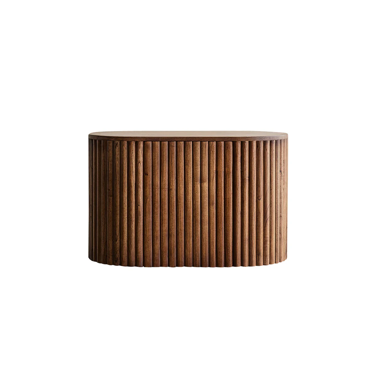 Mueble de lavabo de mindi macizo suspendido 90 cm - Image 2