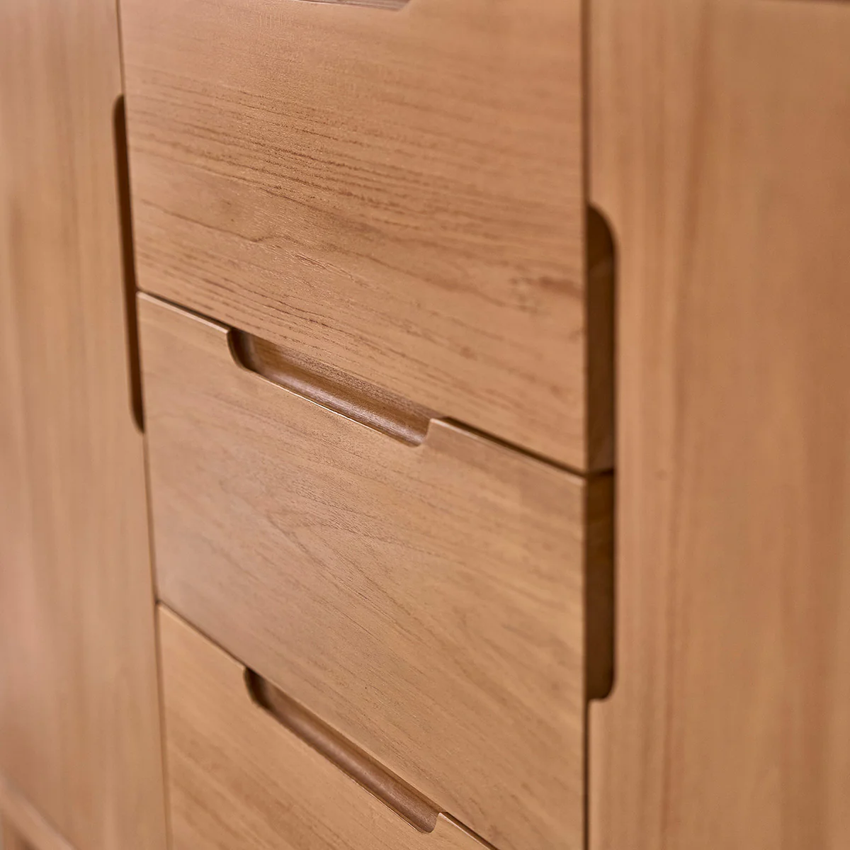 Mueble de baño de teca maciza 140 cm - Image 7