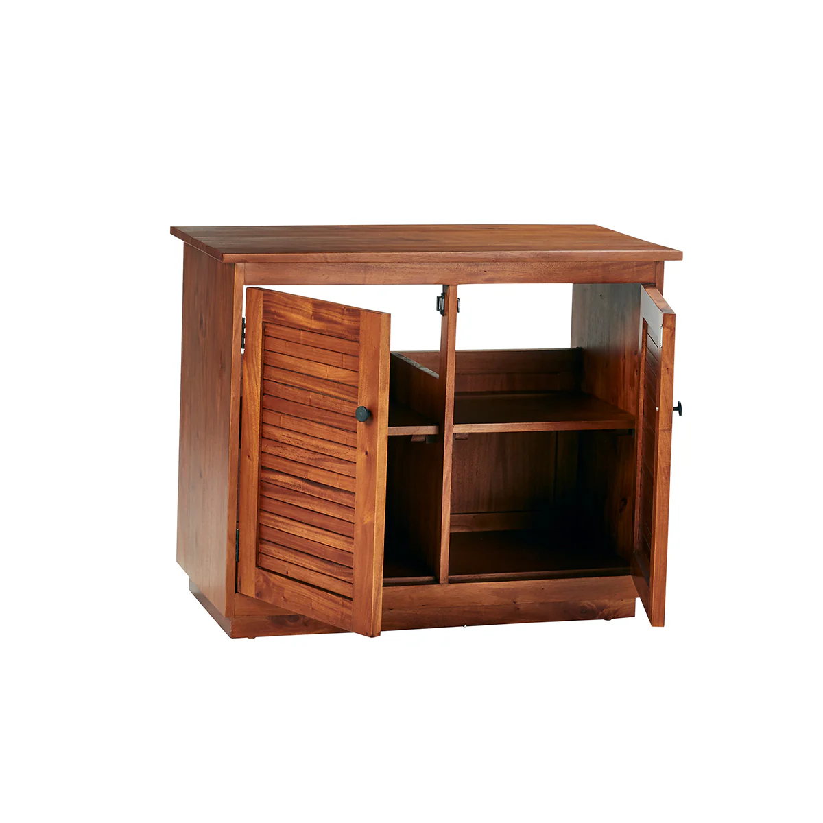 Mueble de lavabo de caoba maciza 97 cm - Image 4