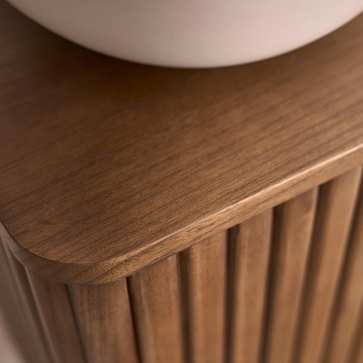 Mueble de lavabo de mindi suspendido de 40 cm - Image 4