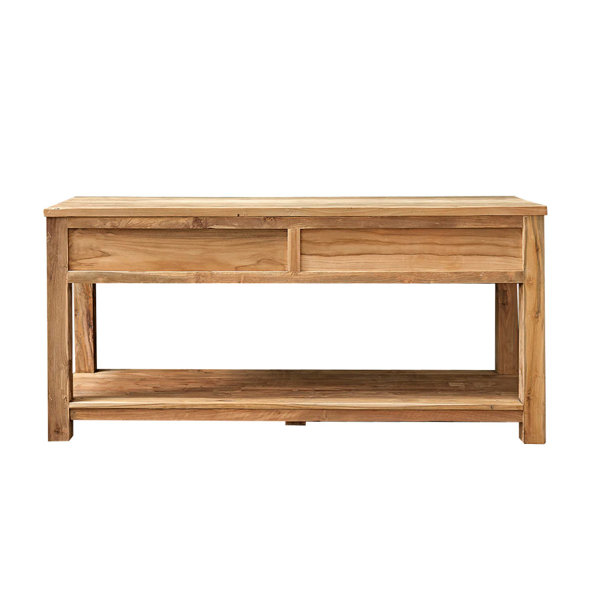 Mueble para lavabo de teca maciza reciclada de 165 cm - Image 6