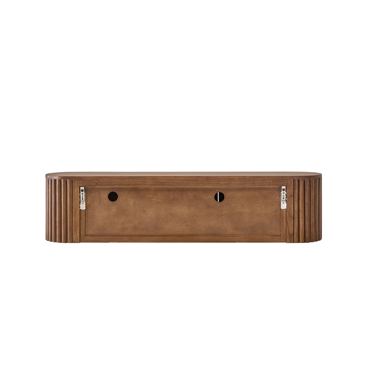 Mueble de TV suspendido de mindi macizo 170 cm - Image 6