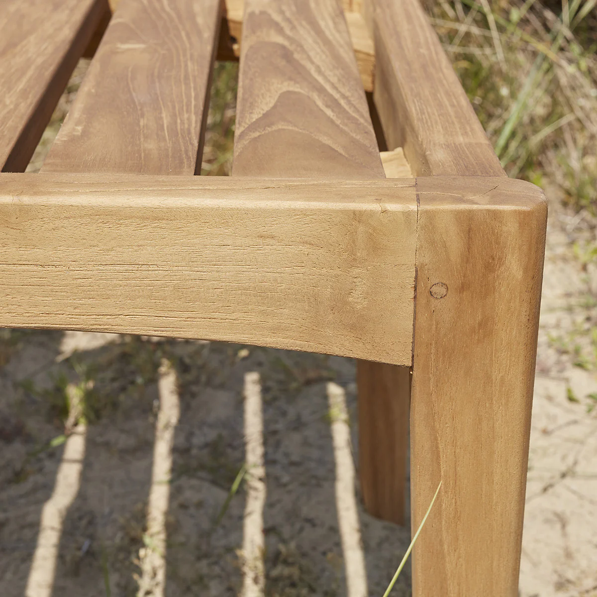 Silla de exterior de teca reciclada (juego de 2) - Image 6