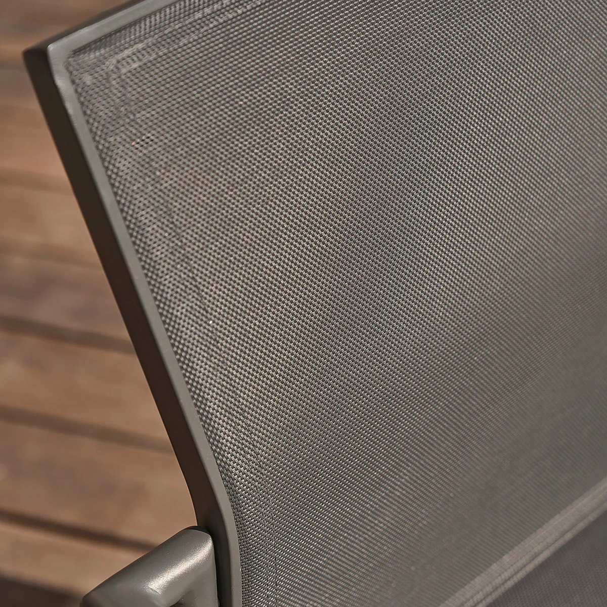 Sillón de aluminio y textileno gris (lote de 2) - Image 5