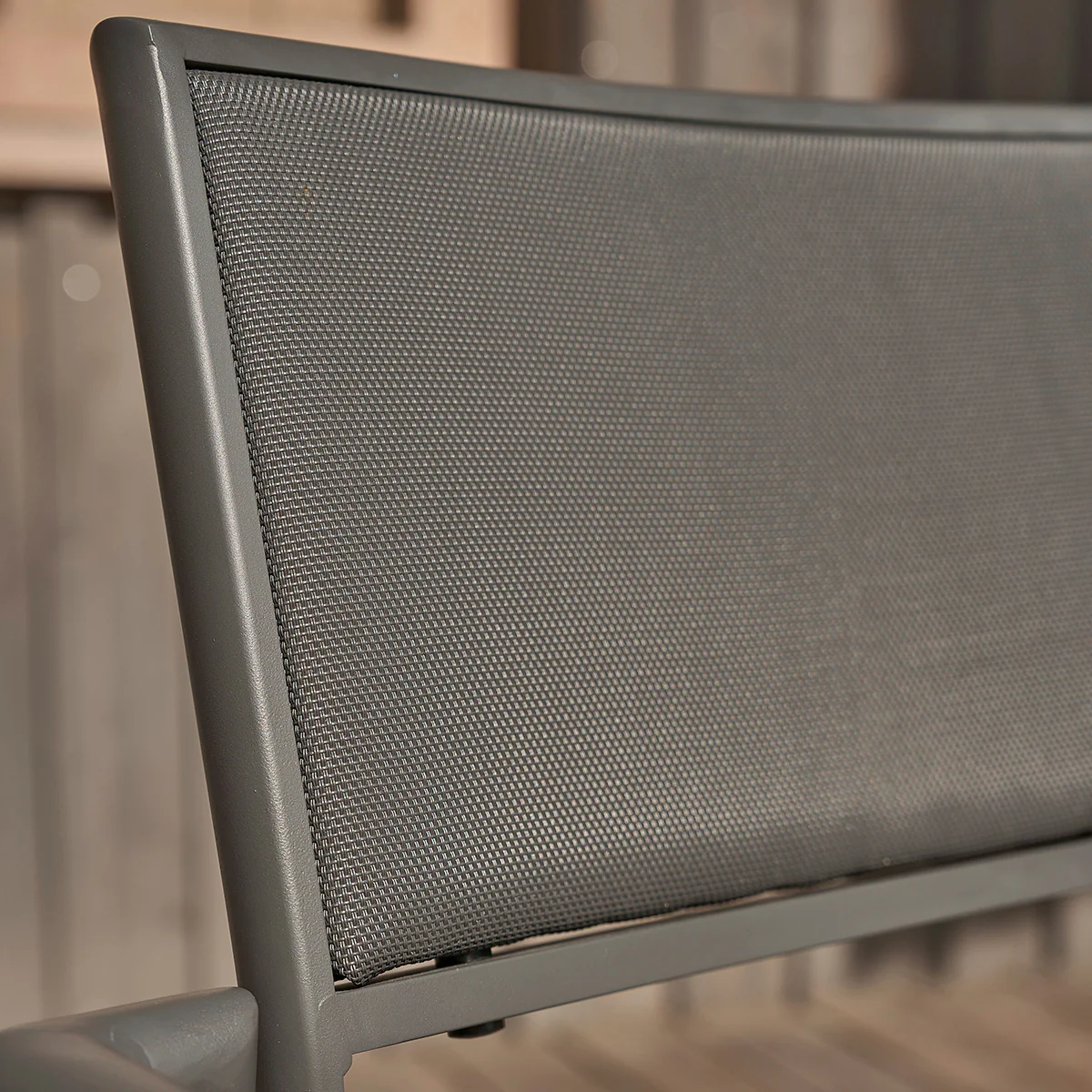 Sillón de exterior de teca maciza y aluminio - Image 4