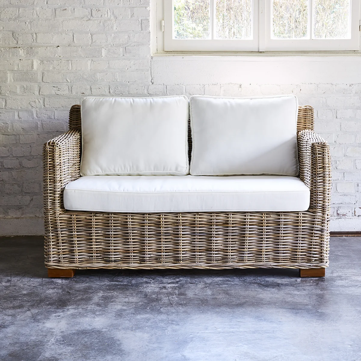 Sillón de jardín de kubu natural - Image 3