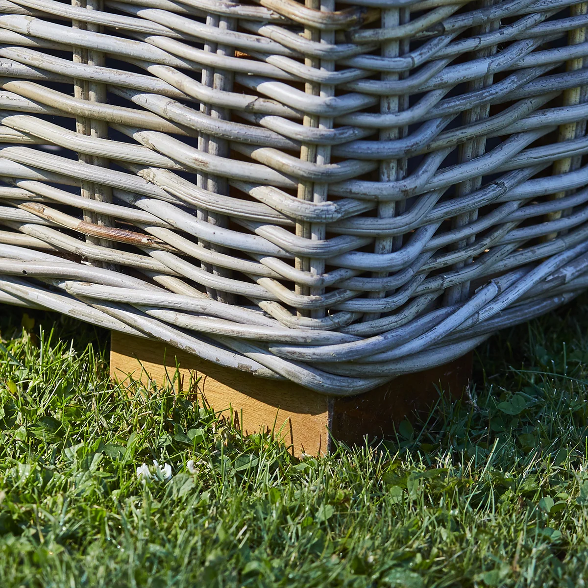 Sillón de jardín de kubu natural - Image 5