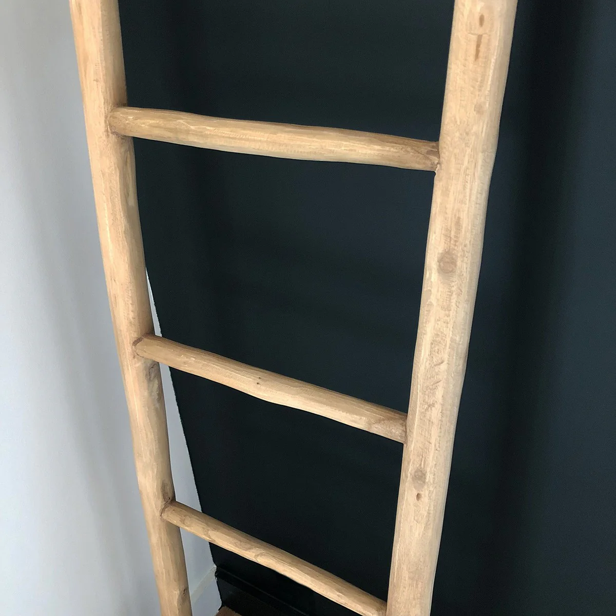 Toallero escalera de teca maciza 170 cm - Image 4