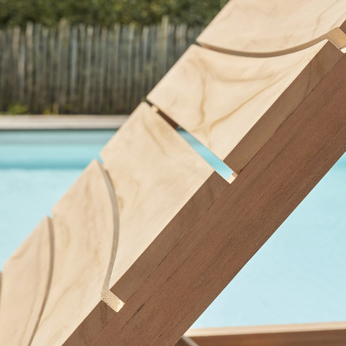 Tumbona de teca maciza - Image 4
